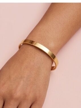 Gold Cuff Bracelet -Adjustable!